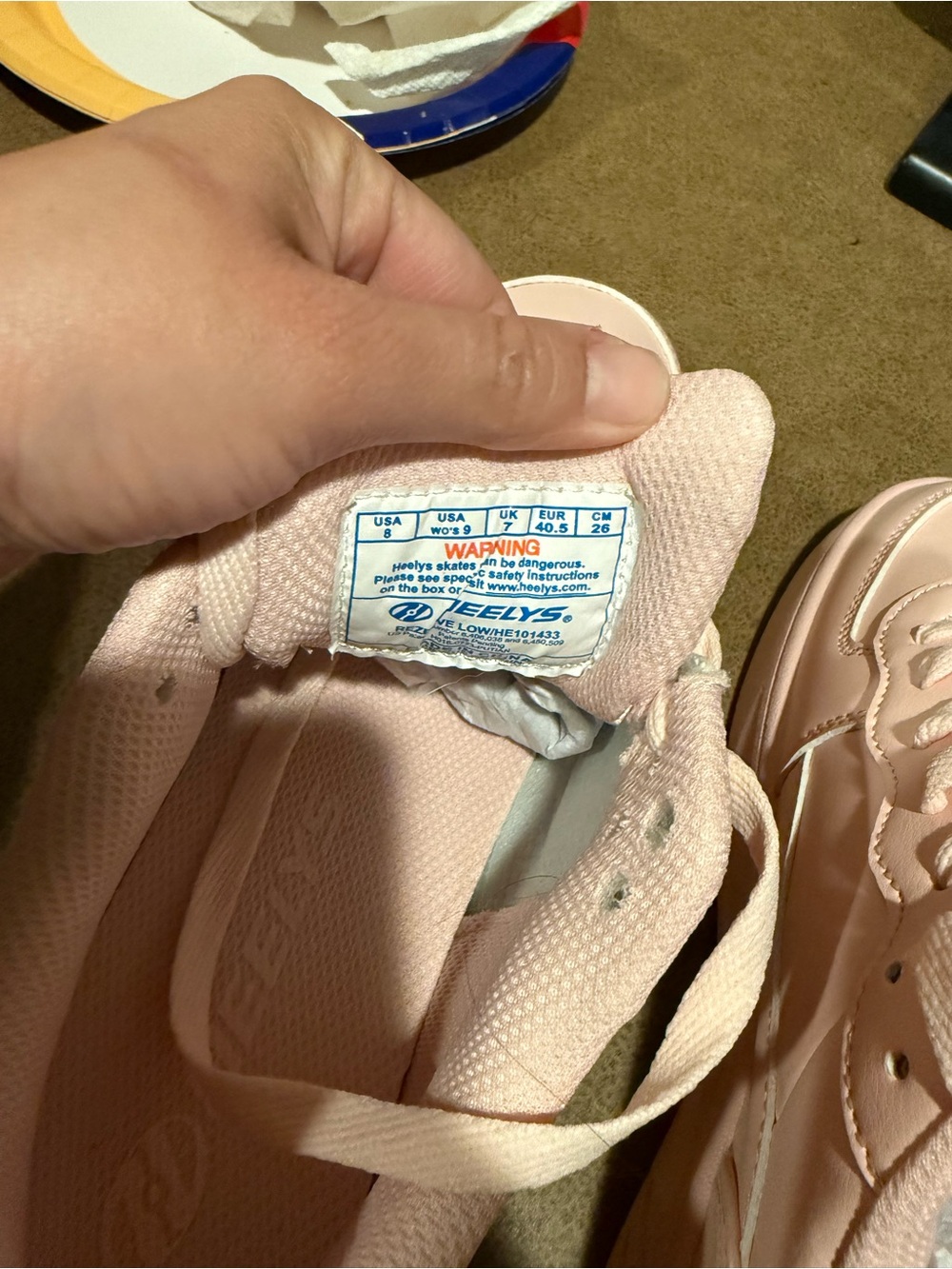 Women’s Heelys Pink Low-Top Skate Sneakers - Picture 9 of 9
